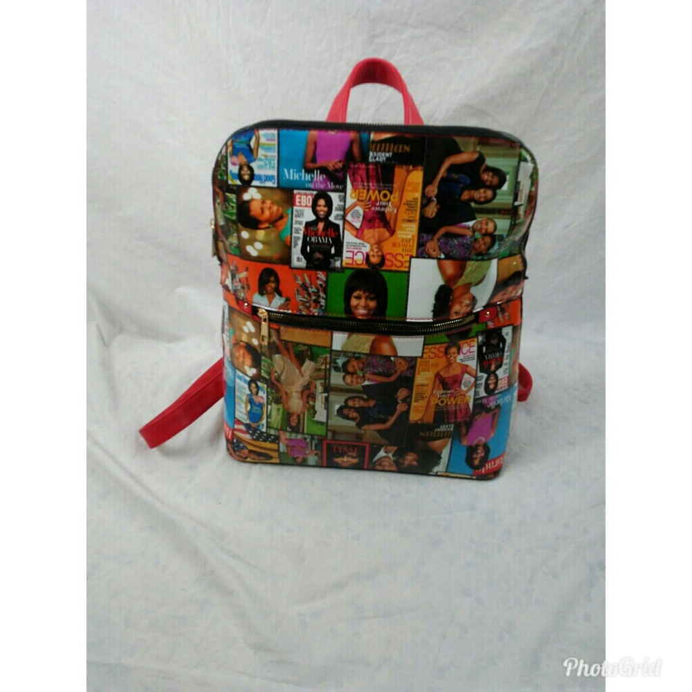 Michelle & Barack Obama Magazine Cover Backpack